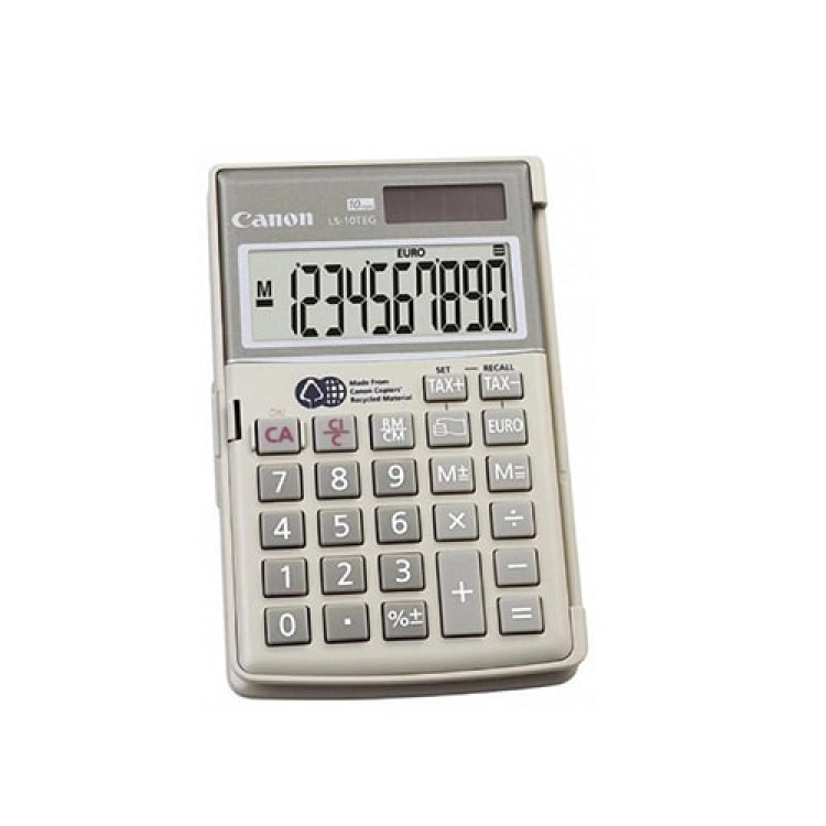Canon Portable calculator LS10TEGDBL, 10-digit, grey